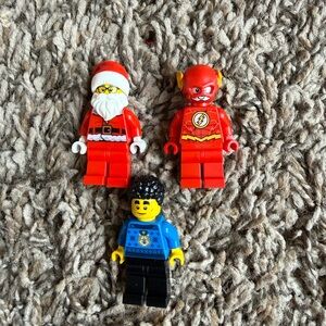 Lego City Mini Figures, Lot Of 3 Figures